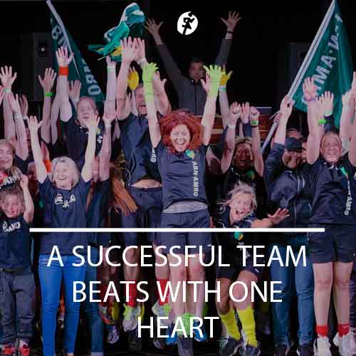 One team, one heart