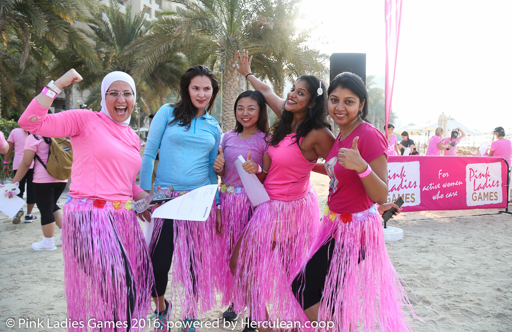 pink ladies games dubai brand activation experience
