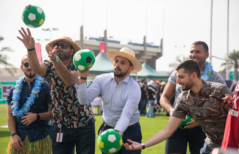 Daman Customer Challenge Teambuilding Abu Dhabi